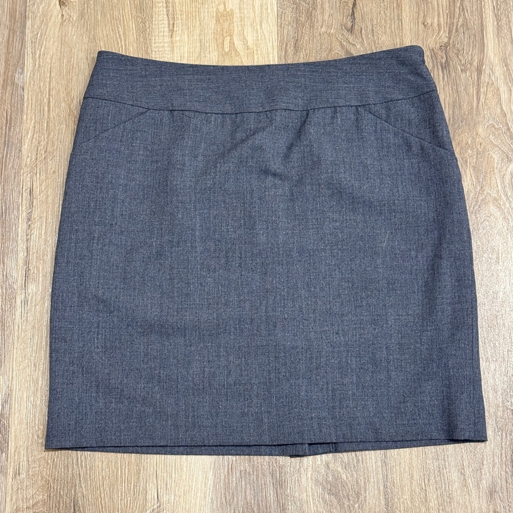 Amanda & Chelsea Charcoal Mini Skirt